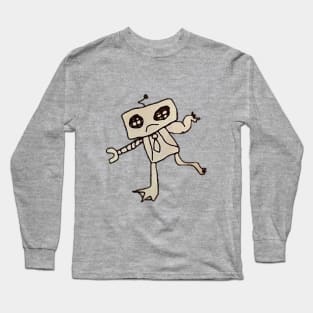 APPLESAUCE Robot Long Sleeve T-Shirt